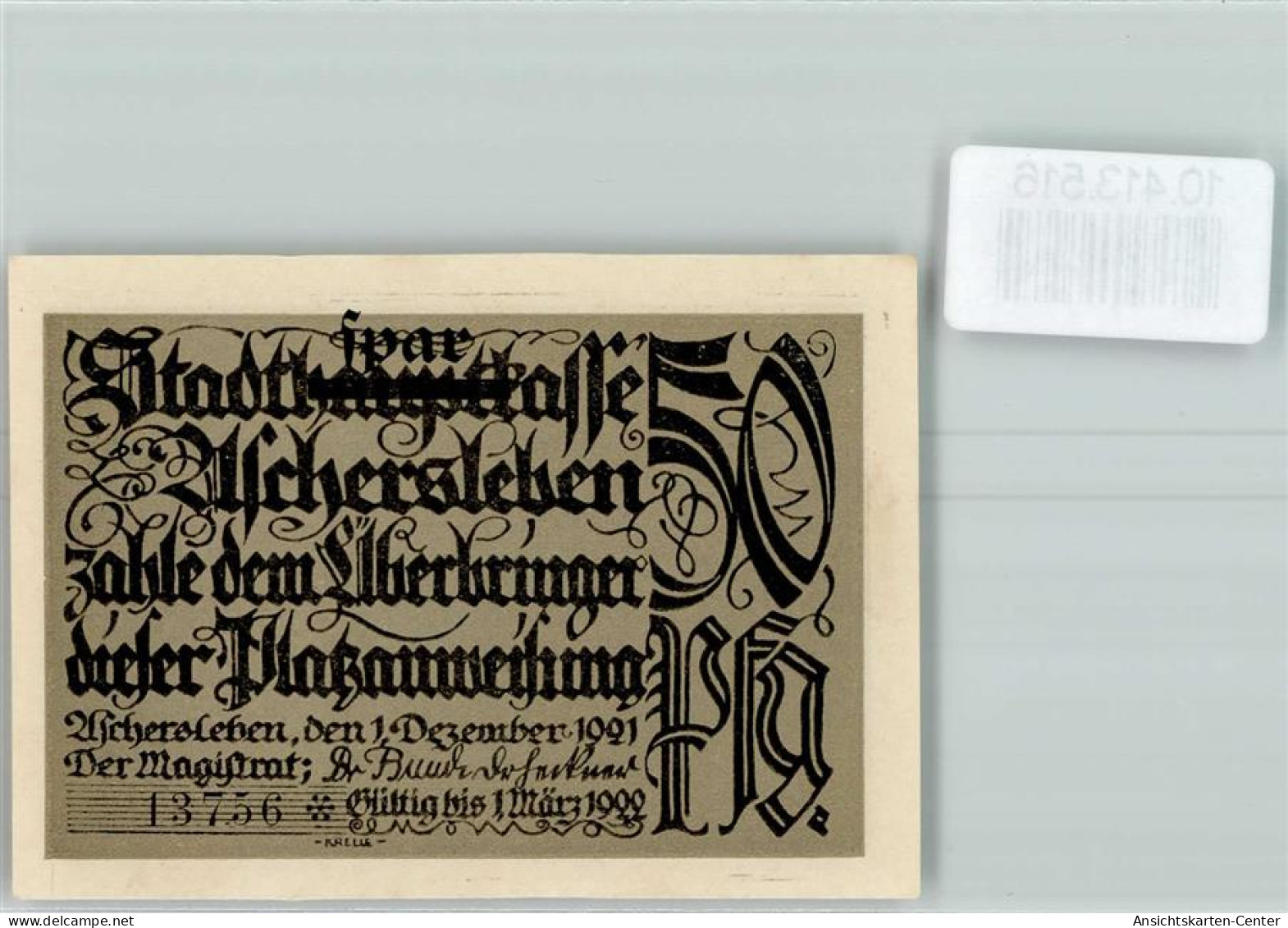 10413516 - Aschersleben , Sachs-Anh