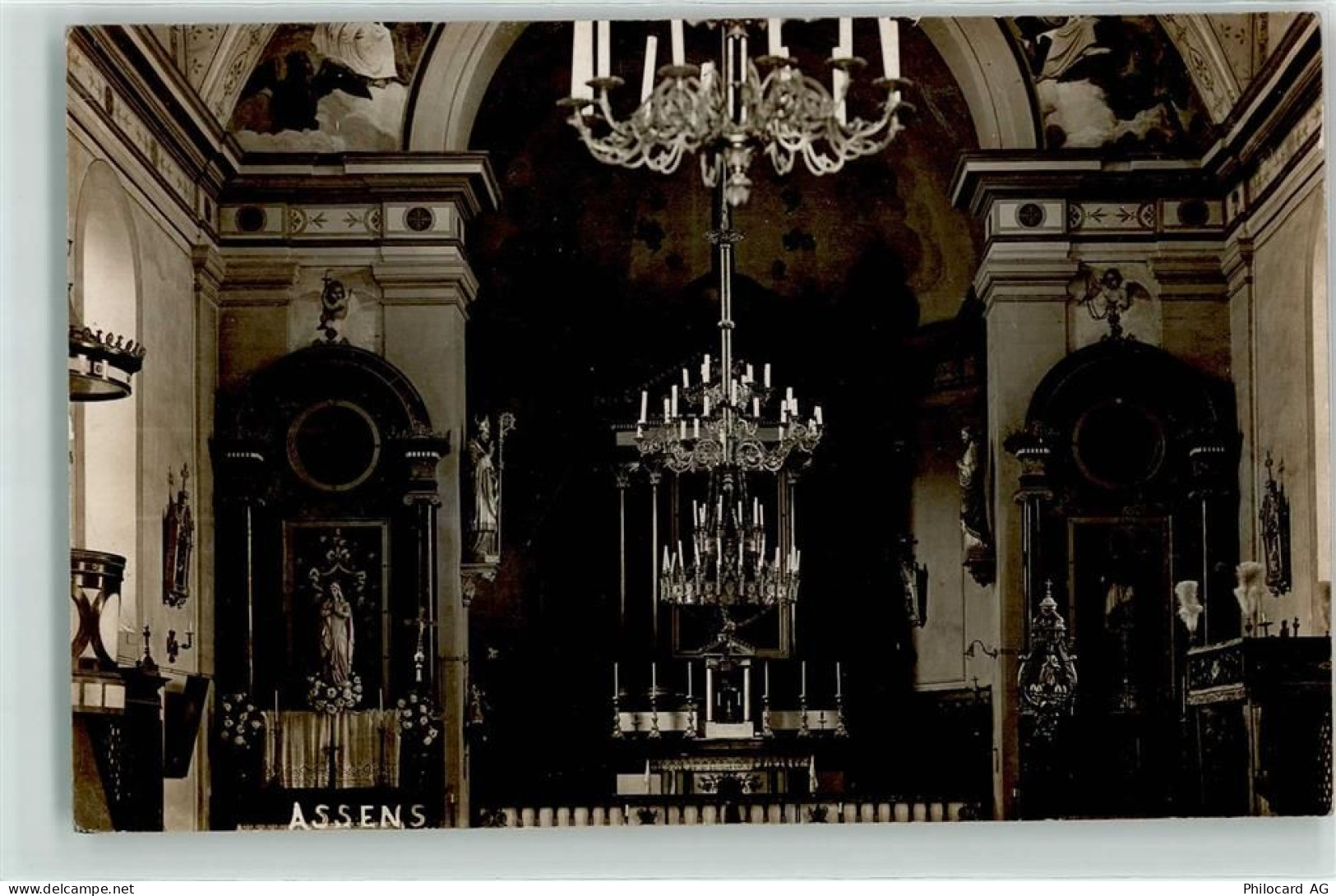 1042 Assens 1913 - Kirche Inneres - 10607090