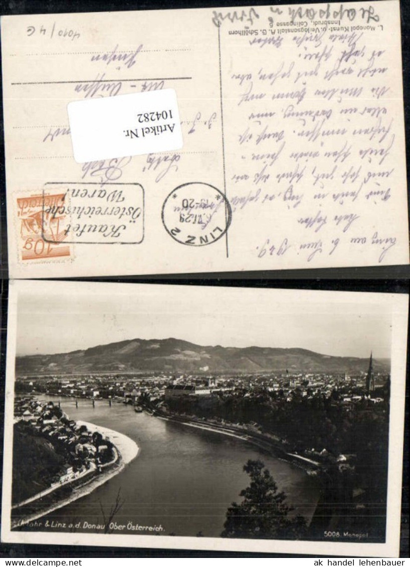 104282,Linz a.d. Donau Urfahr 1929