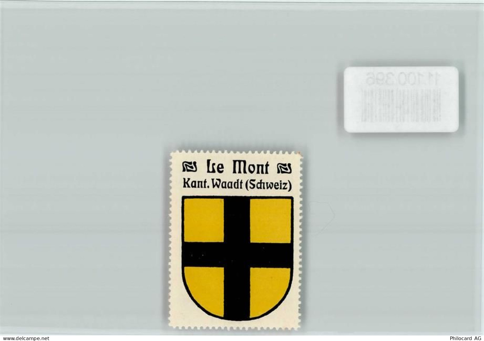 1052 Le Mont-sur-Lausanne - Vignette Wappen Kaffee Hag ca 1920-1940 - 11100396