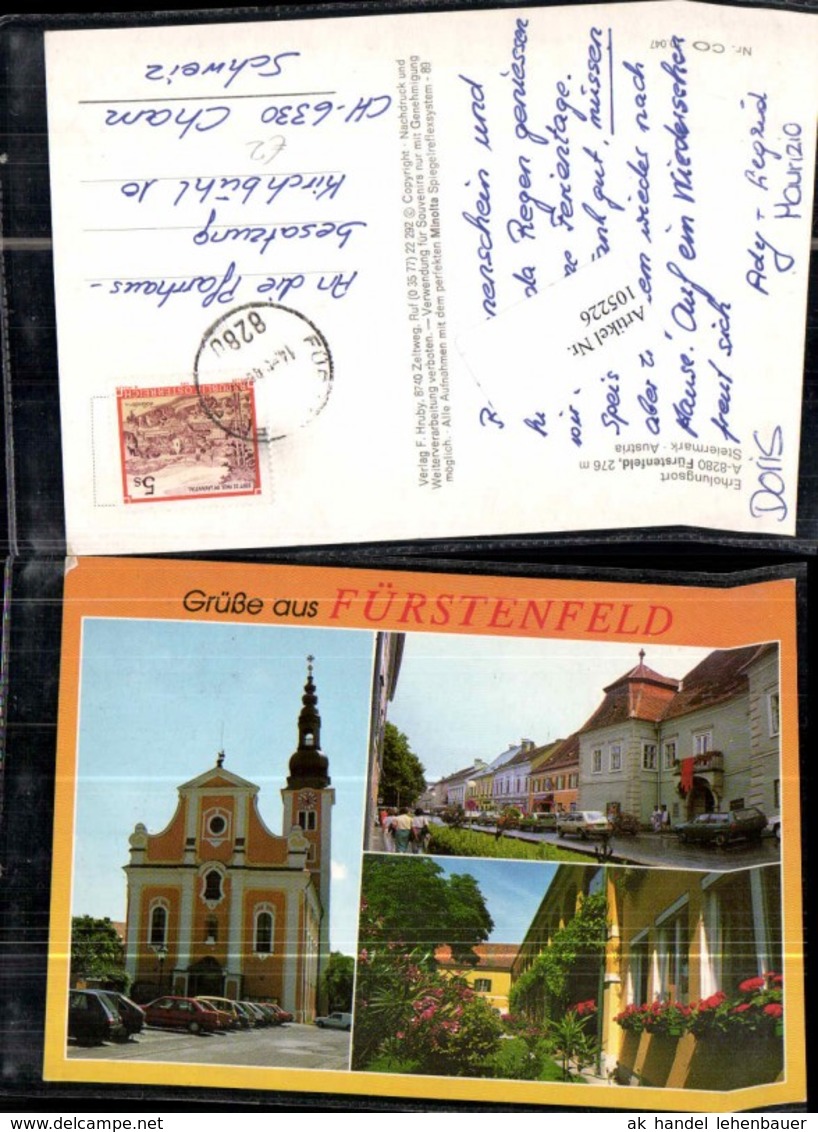 105226,F&uuml;rstenfeld Kirche Gasthaus