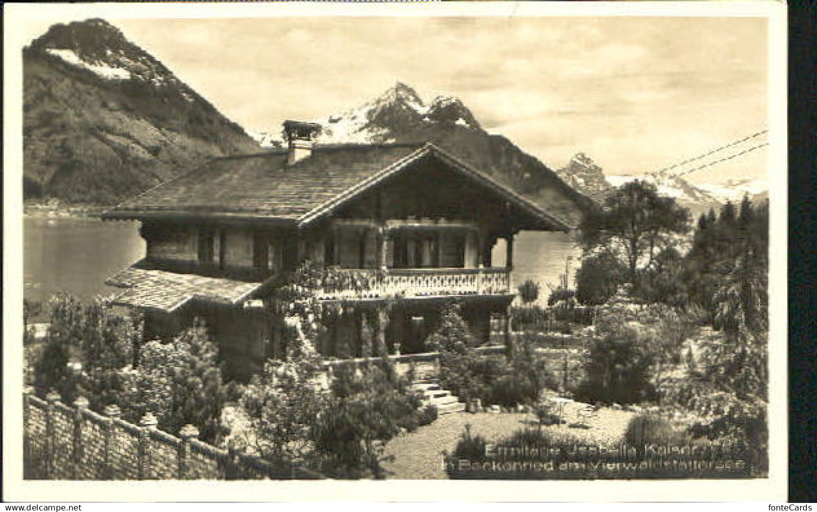 10551031 Beckenried Beckenried Ermitage Isabella Kaiser Vierwaldstaettersee