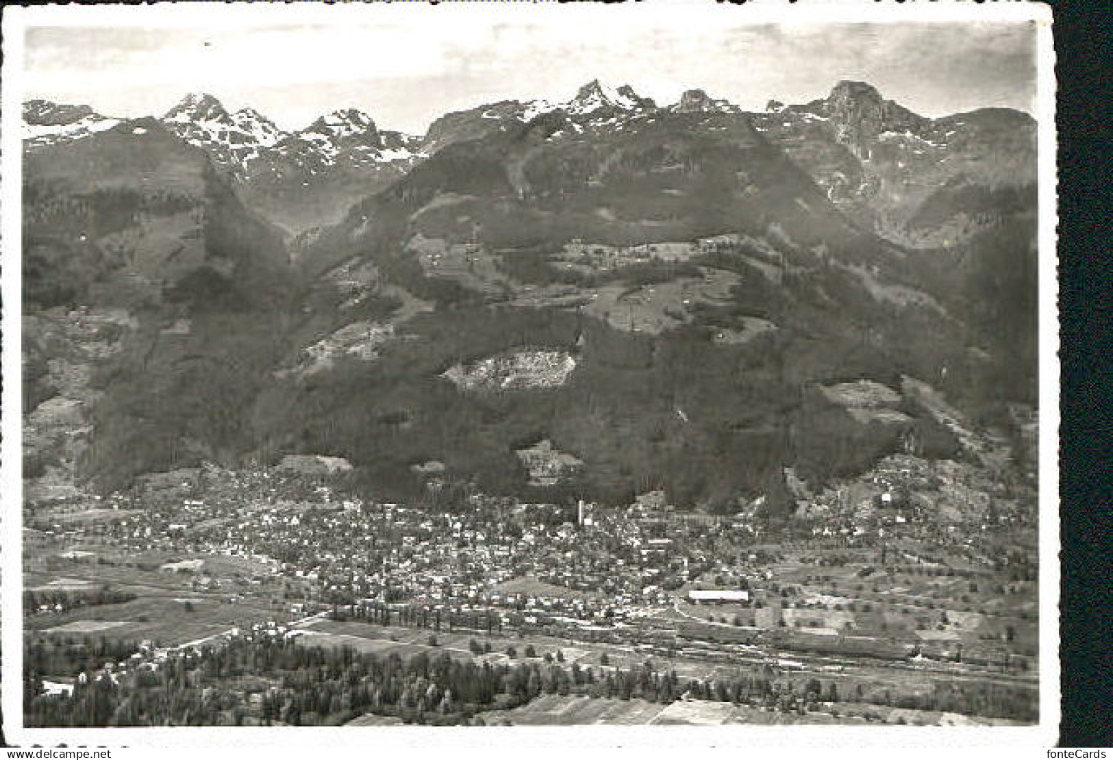 10553262 Buchs SG Buchs SG Fliegeraufnahme x 1960