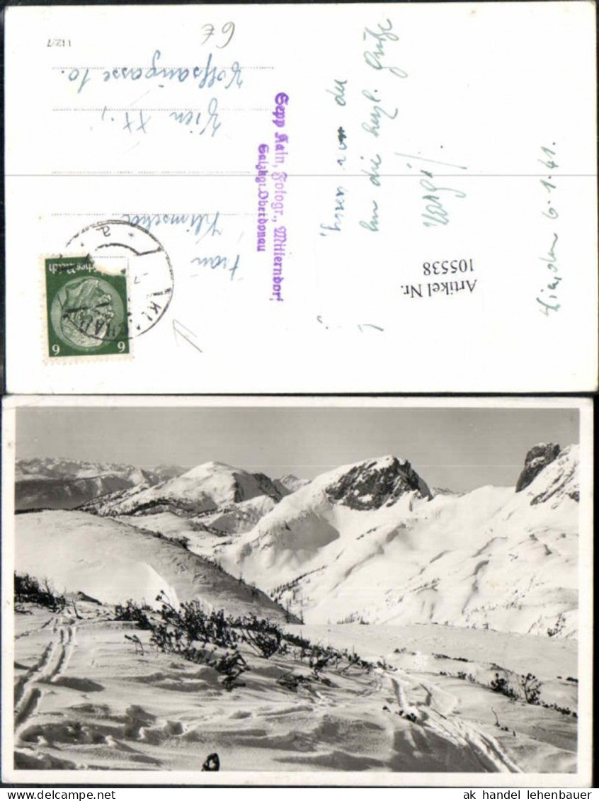 105538,Klachau Tauplitz Wintermotiv 1940