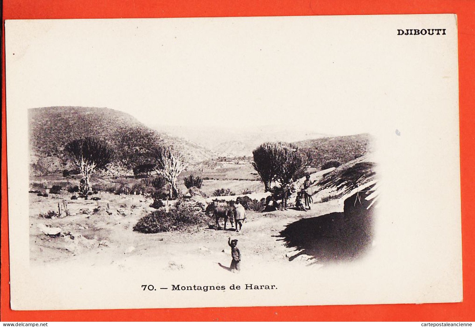10554 /  ️  ◉  ( Etat Parfait ) DJIBOUTI Dschibuti Montagne de HARAR 1900s - Editeur ? N°70