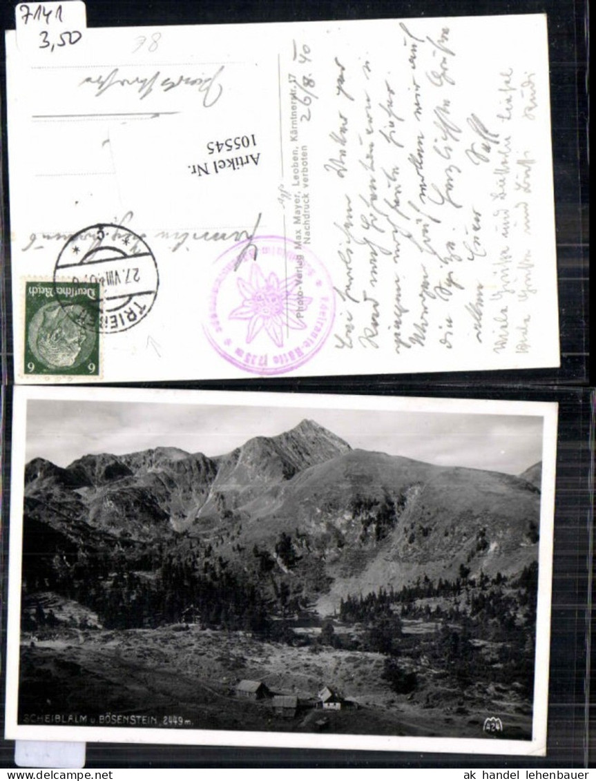 105545,Scheiblalm Bösenstein b. Trieben 1940
