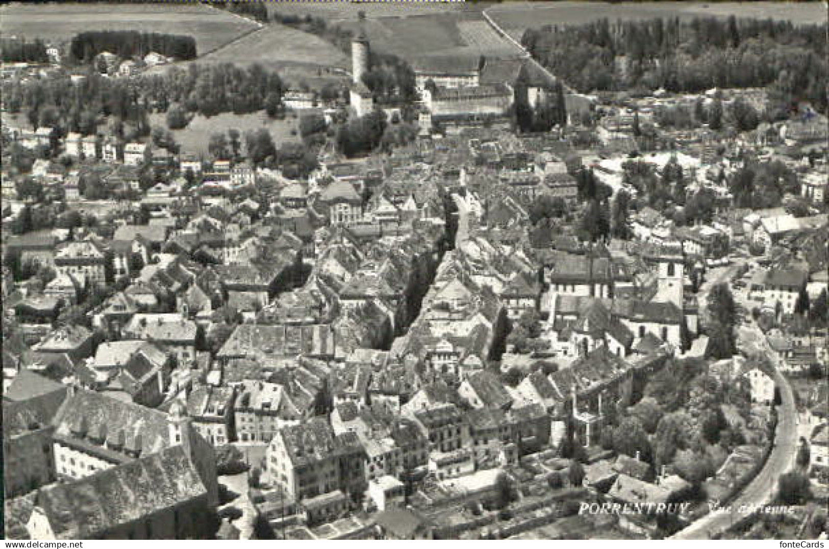 10555782 Porrentruy Porrentruy Fliegeraufnahme x 1960
