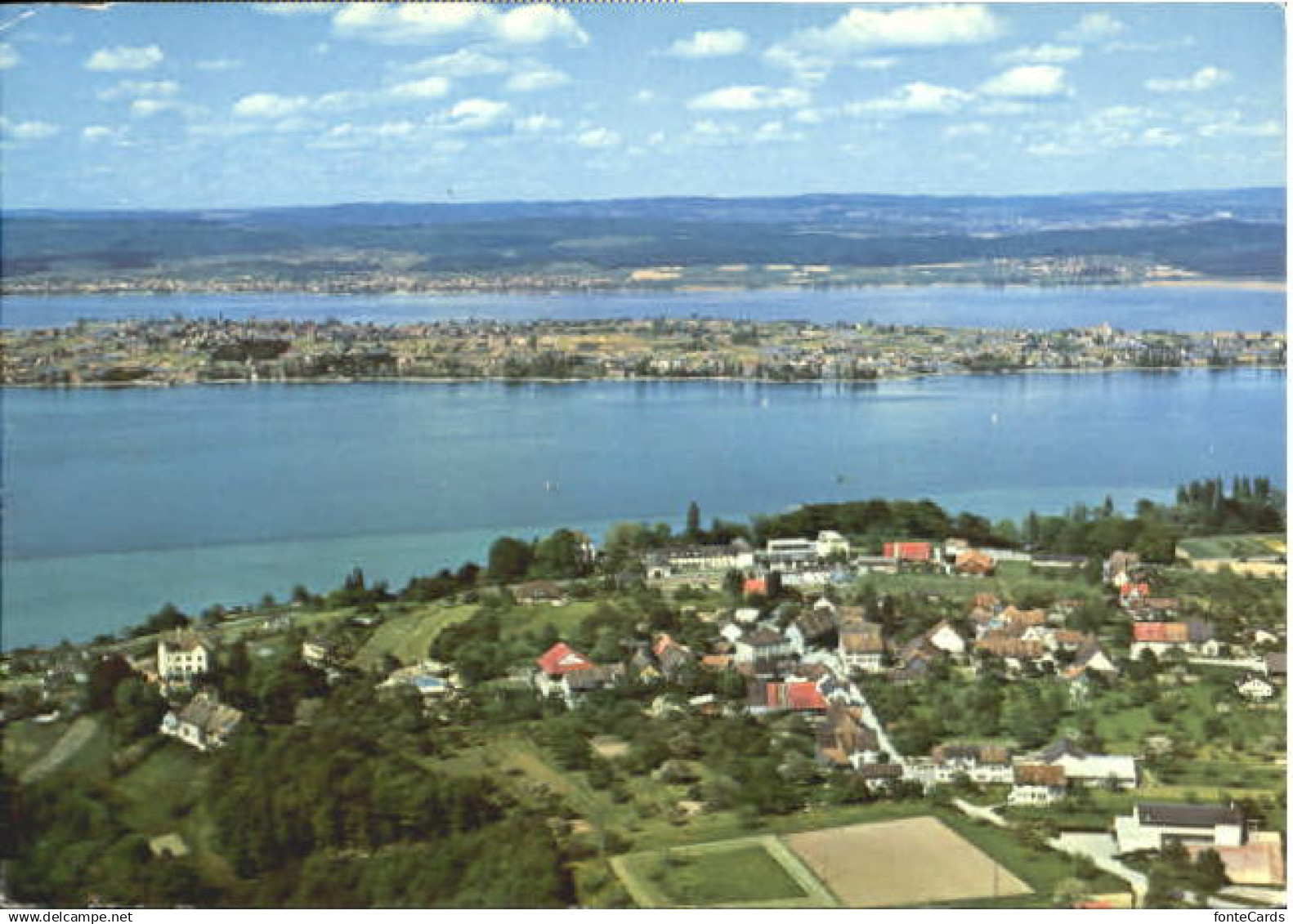 10558276 Salenstein Salenstein Arenenberg Insel Reichenau Fliegeraufnahme x 1975