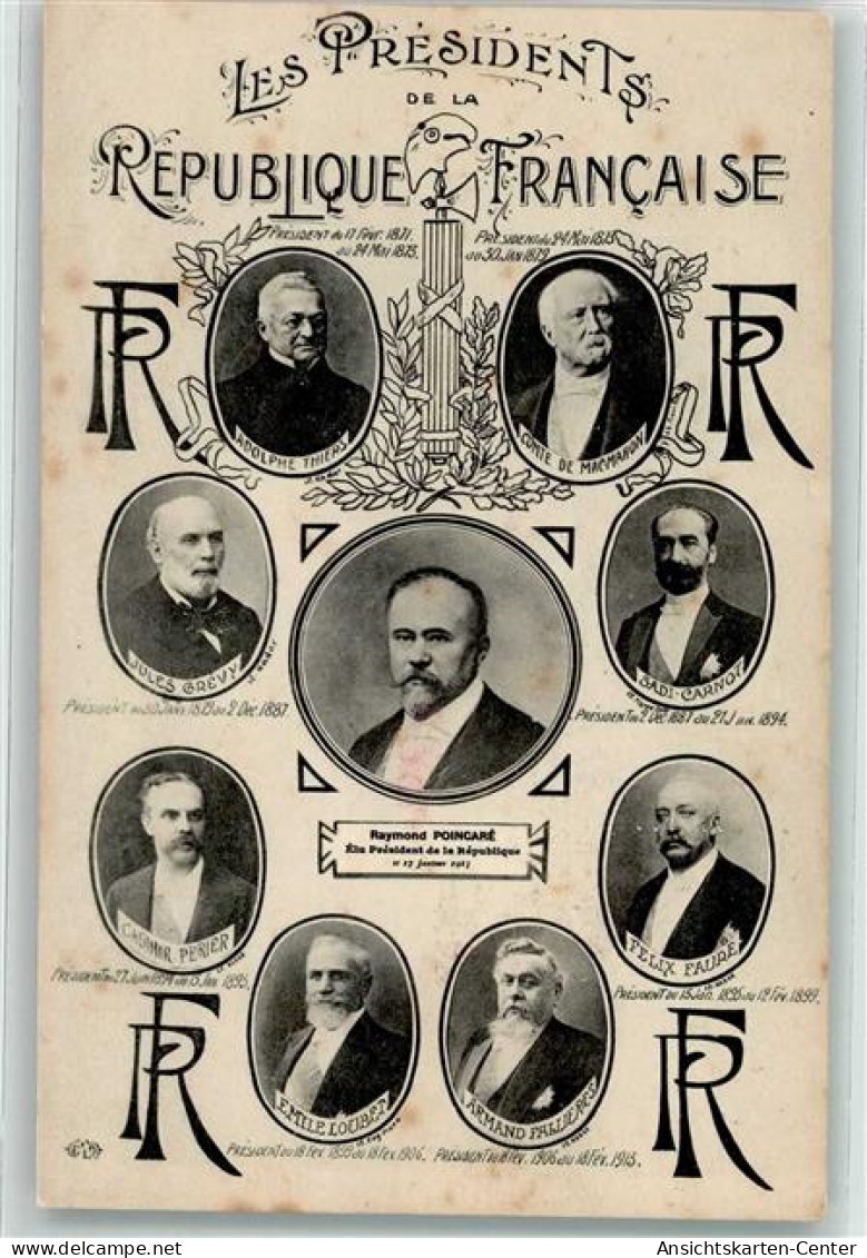 10640339 - Politik  Presidents Republique Francaise - Raymond Poincare