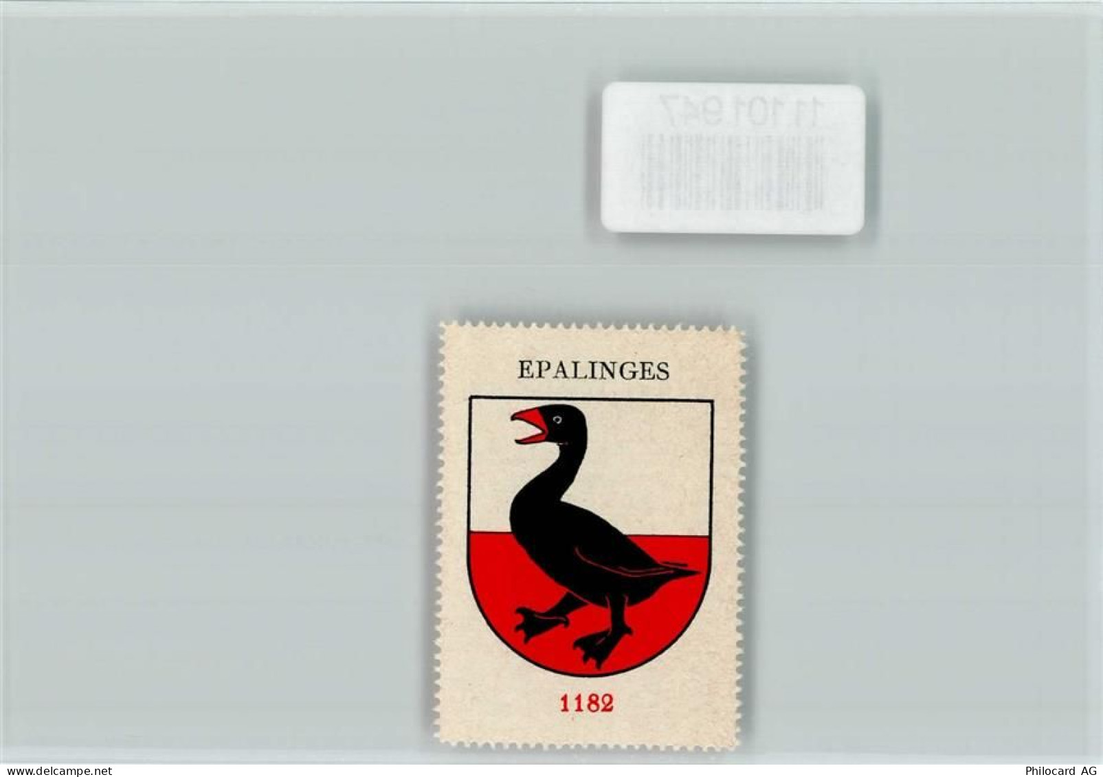 1066 Epalinges Les Croisettes - Vignette Wappen Kaffee Hag ca 1920-1940... - 11101947