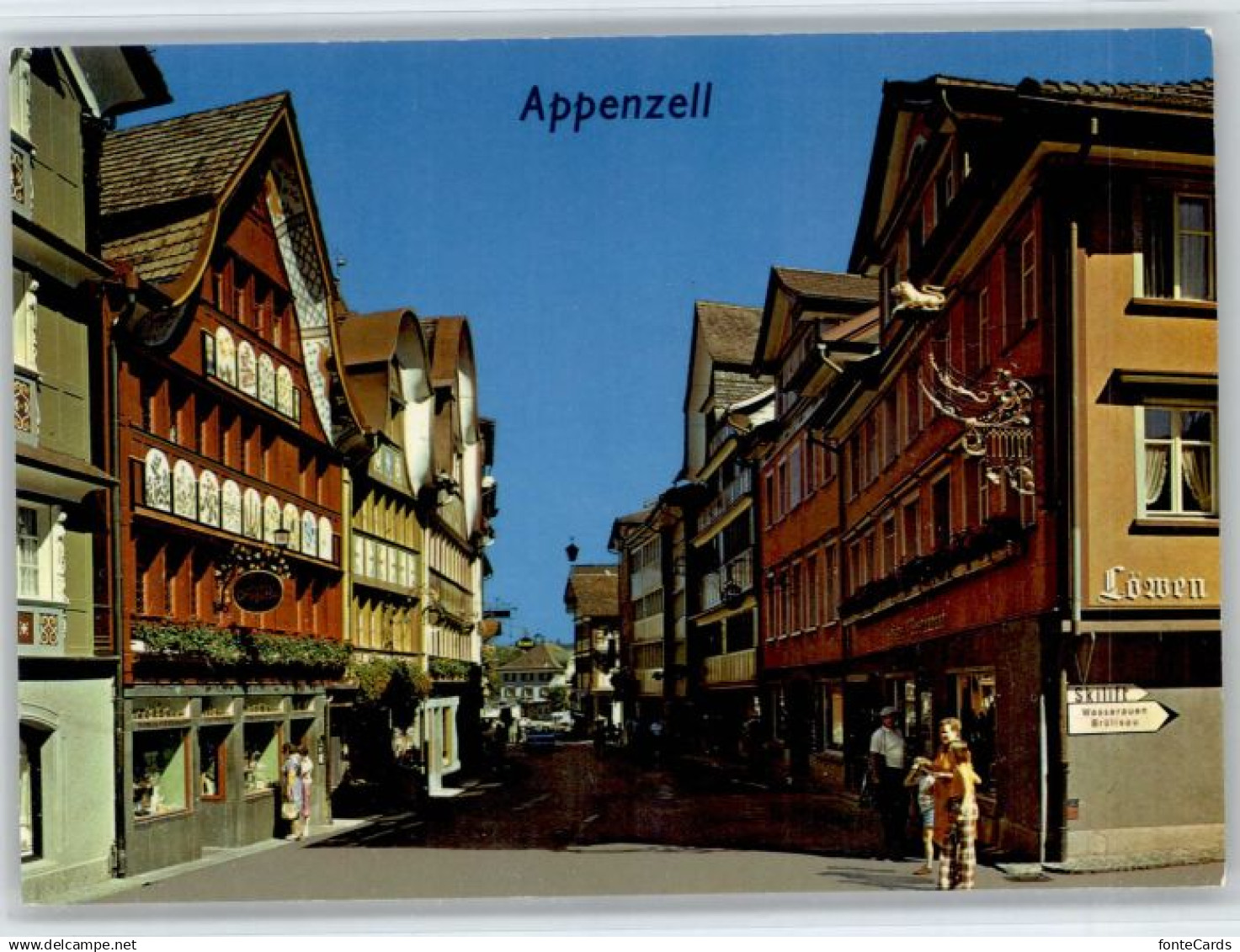 10695092 Appenzell IR Appenzell Gasthaus Loewen *