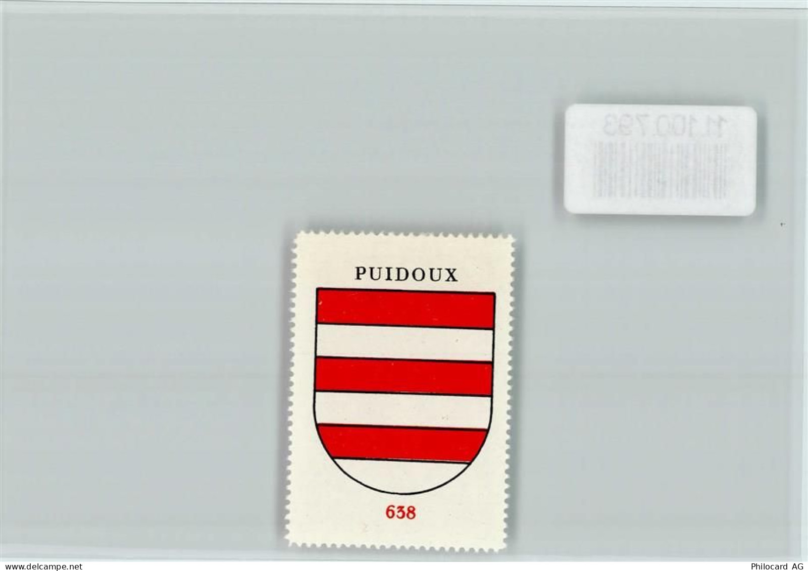 1070 Puidoux - Vignette Wappen Kaffee Hag ca 1920-1940 Puidoux - 11100793