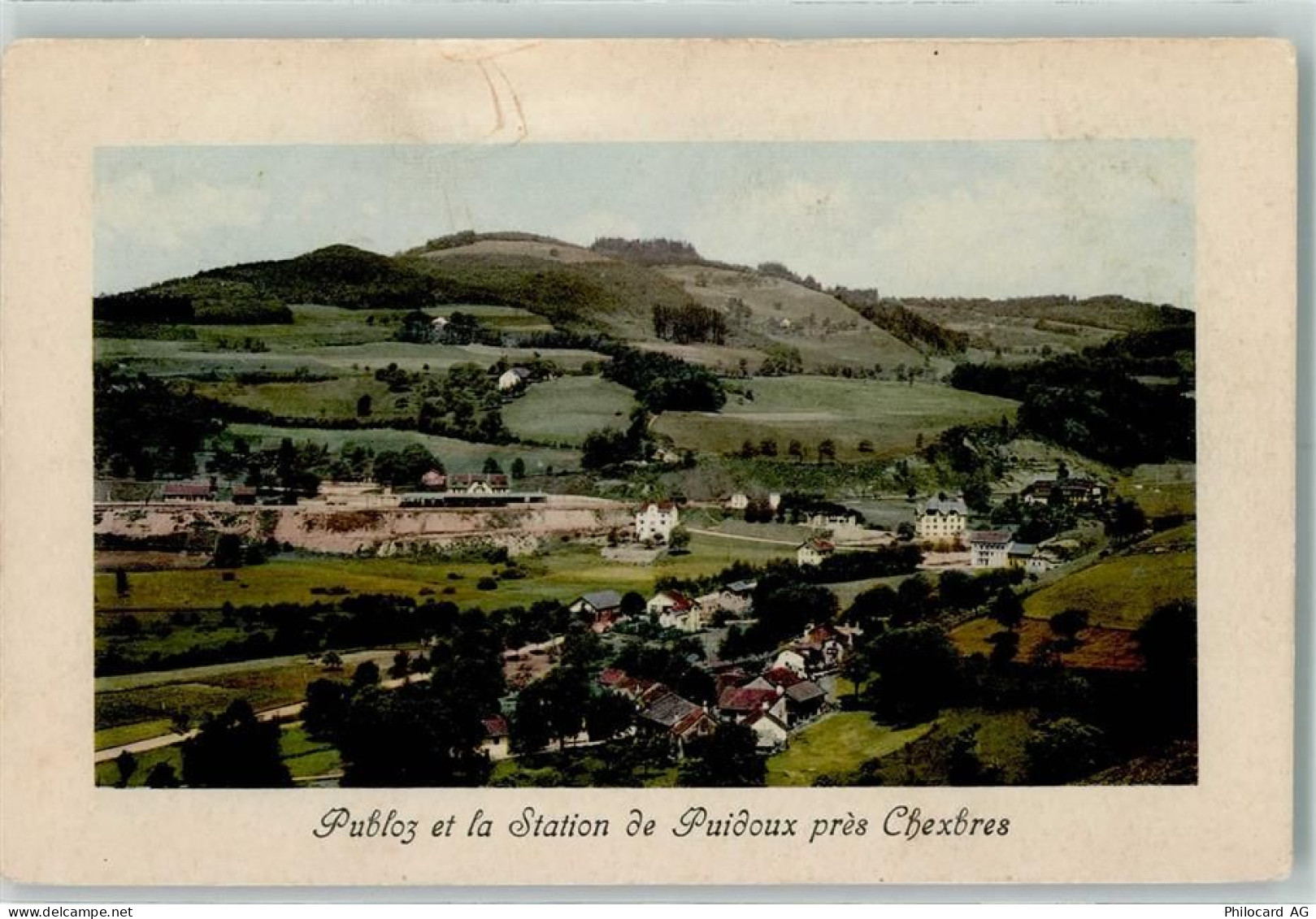 1071 Chexbres - Publoz et la Station de Puidoux - 13124809