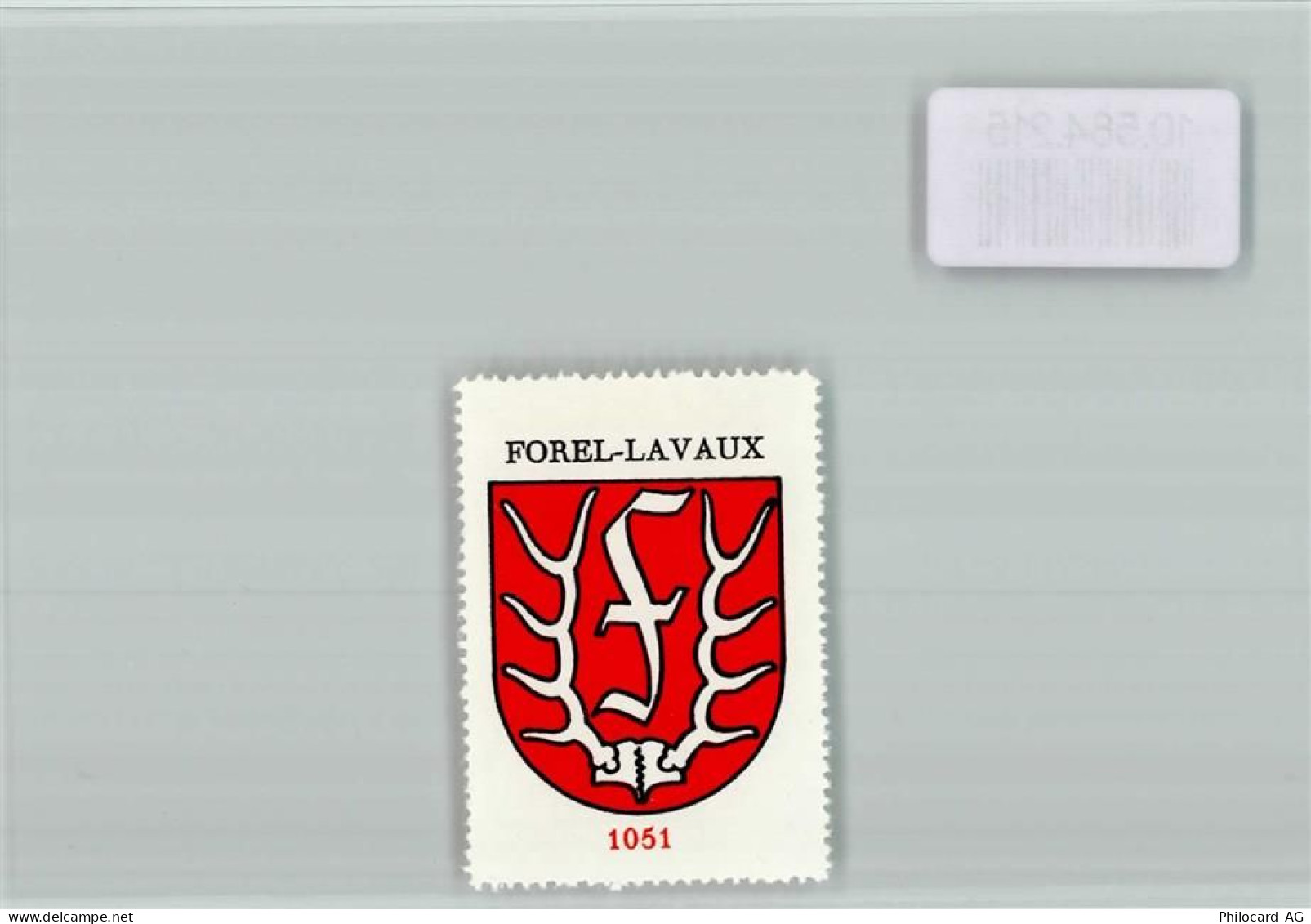 1072 Forel Lavaux Vignette Vignette Geäst F 1051 - 10584215