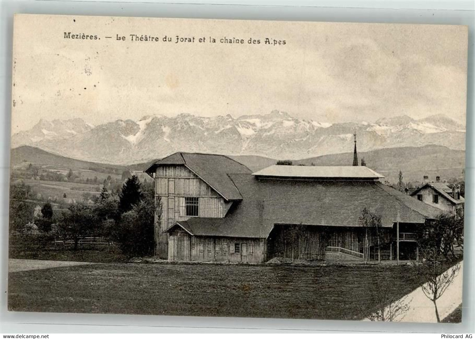 1083 Mézières VD 1912 Foto AK - 38194103