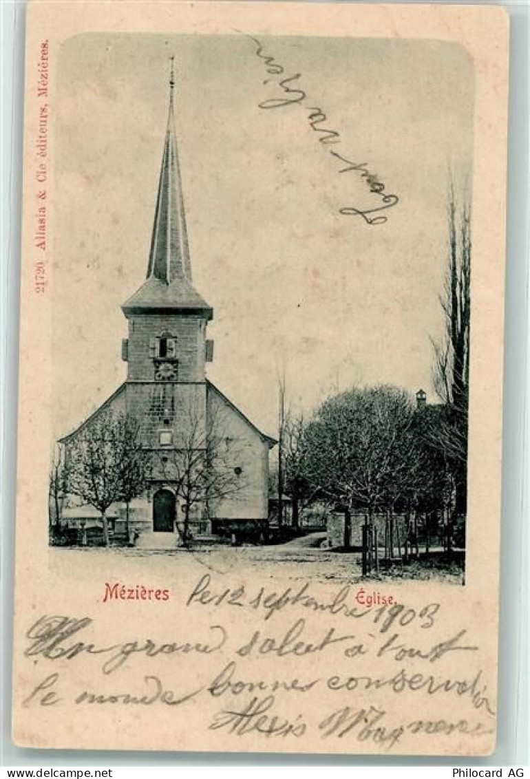 1083 Mézières VD - Kirche Feldpost Division I - 10608268
