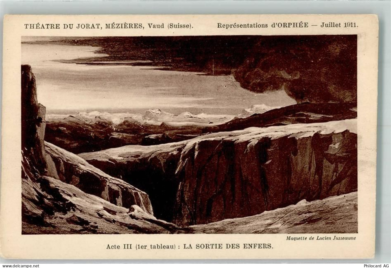 1083 Mézières VD - Theater Jorat Höllenausgang - 39701405