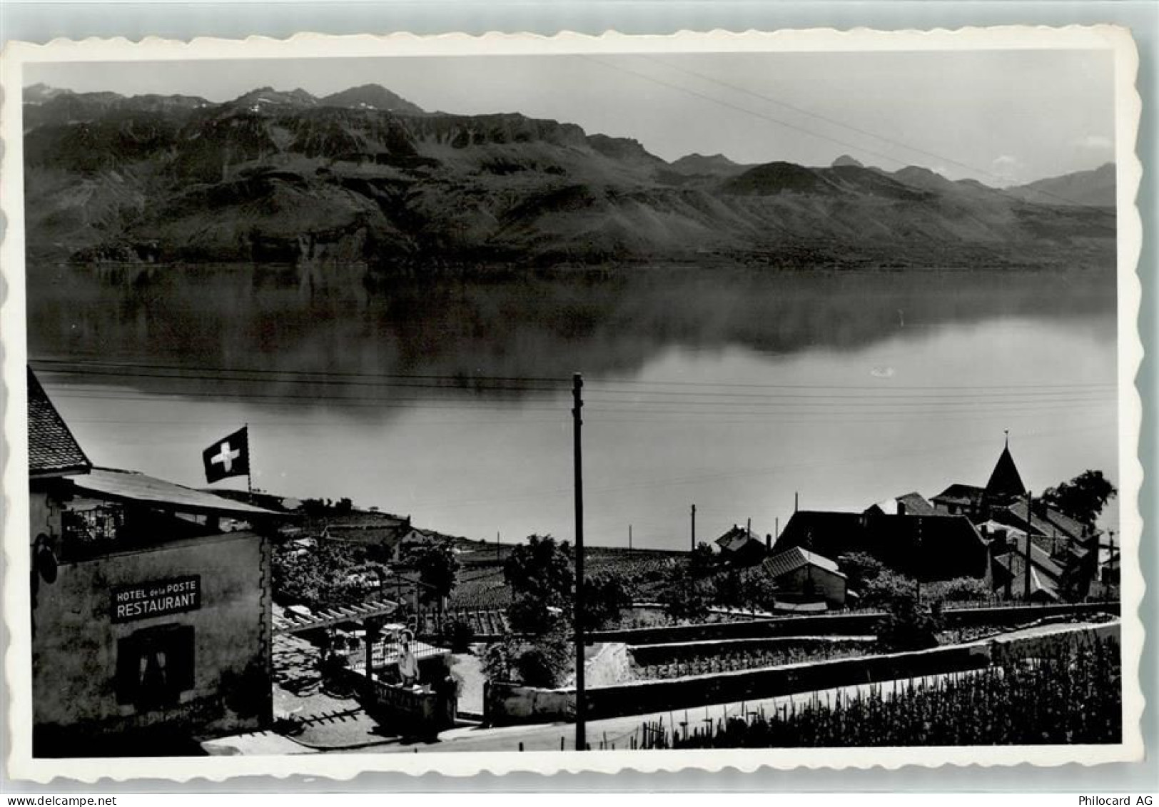 1091 Grandvaux Le Tronchet Foto AK Hotel Gasthaus Post - 39499308