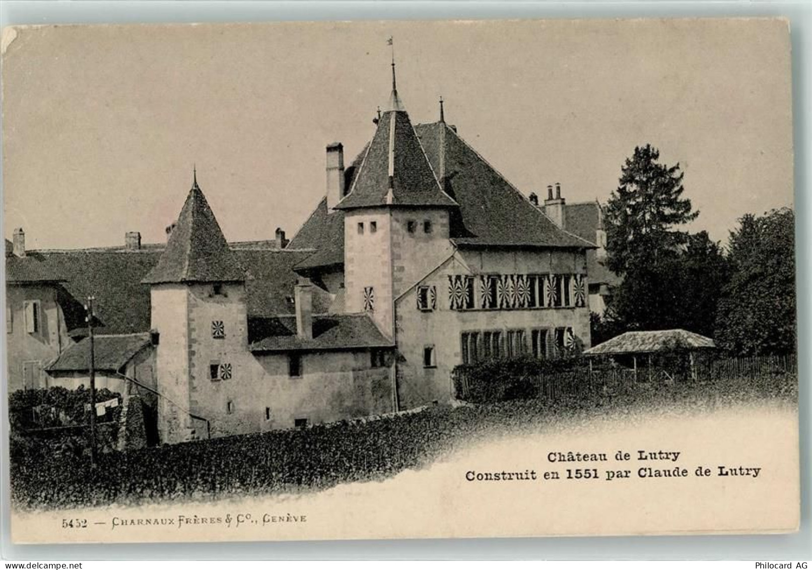1095 Lutry 1906 - Schloss - 39488354