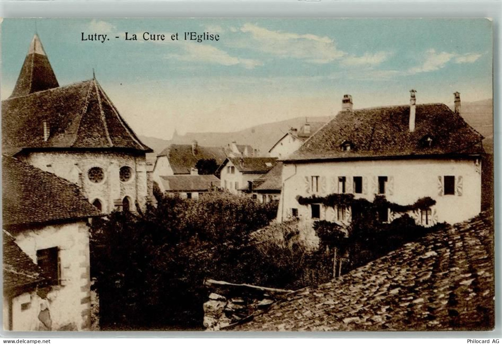 1095 Lutry - La Cure et l Eglise - 10586862