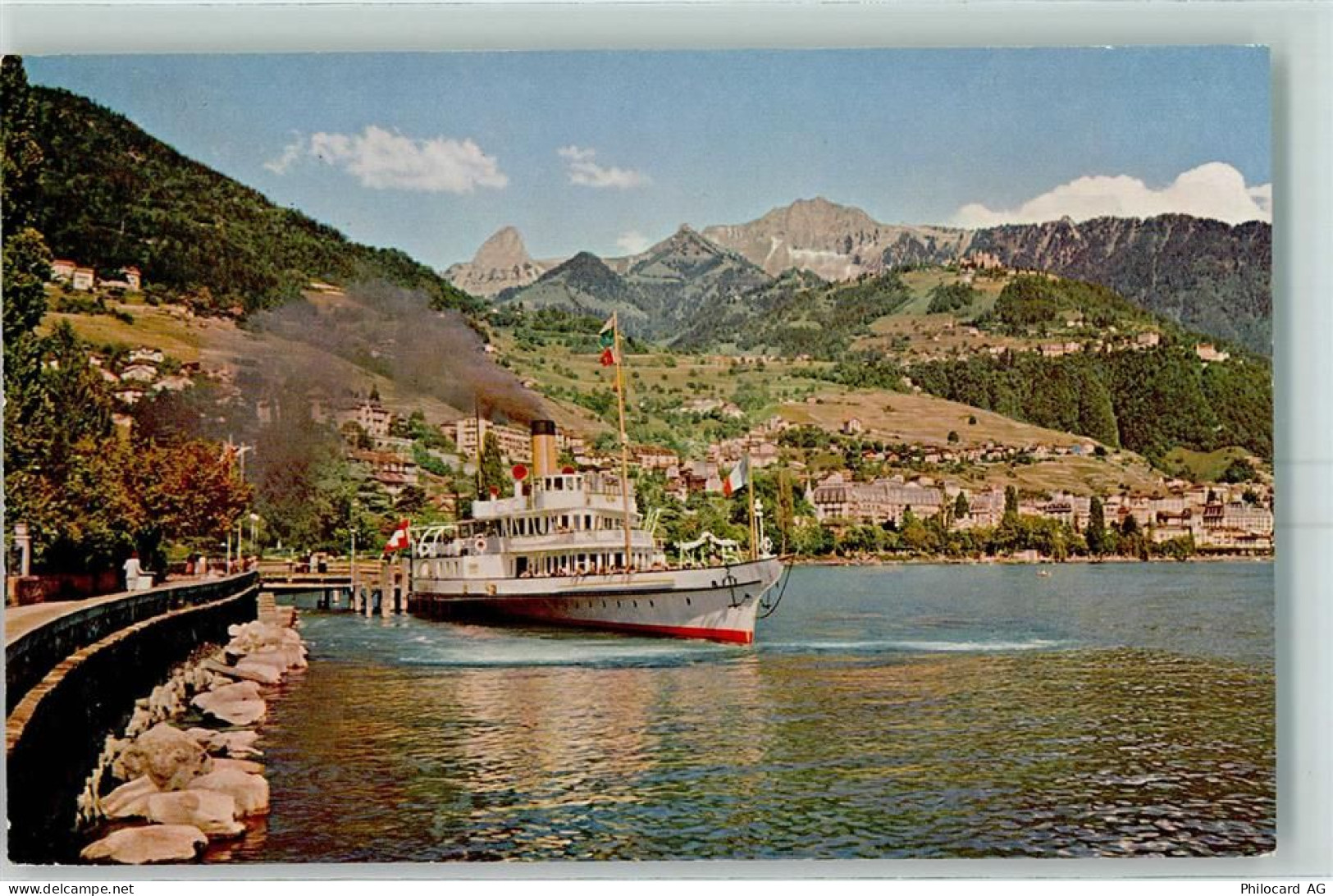 1095 Lutry - Montreux baie de Clarens Lac Leman - 10391616