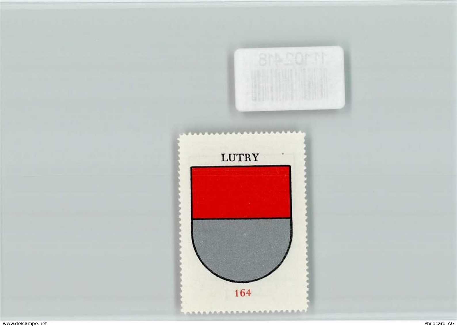 1095 Lutry - Vignette Wappen Kaffee Hag ca 1920-1940 - 11102418