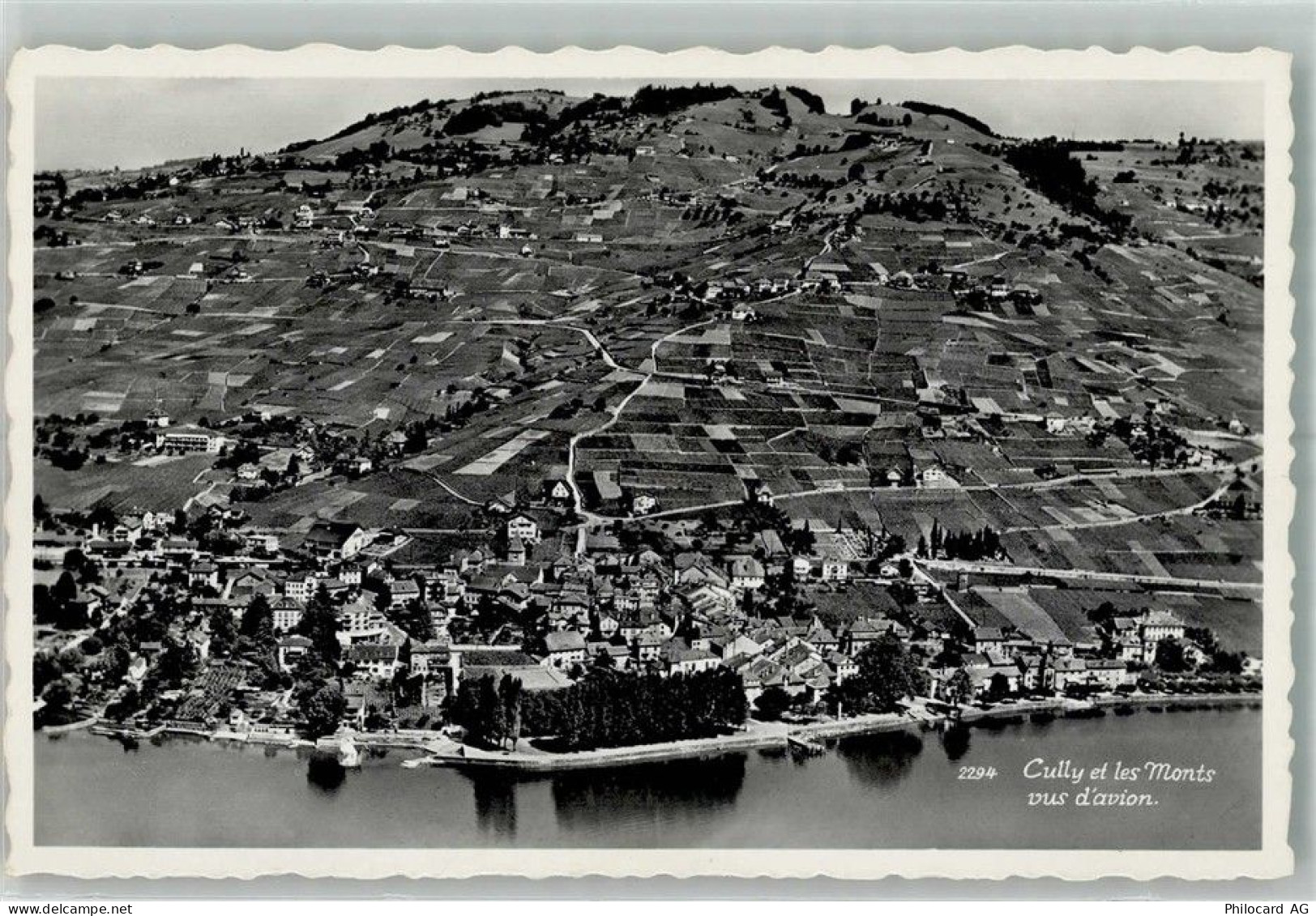 1096 Cully Foto AK Fliegeraufnahme - 38212191