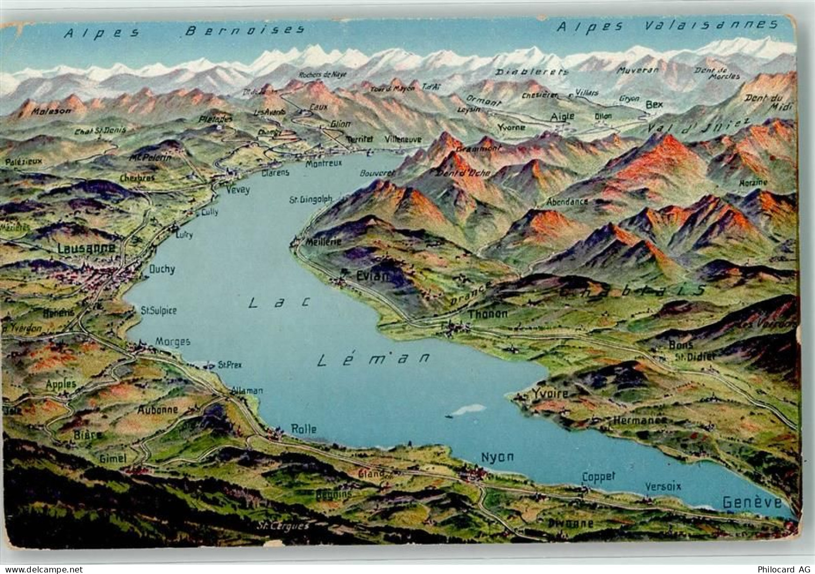 1096 Cully - Vogelschau Lac Leman - 39497649