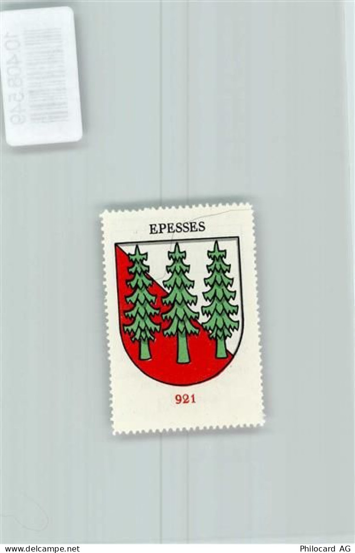 1098 Epesses - Vignette Wappen Kaffee Hag ca 1920-1940 Tannenbaum - 10408549