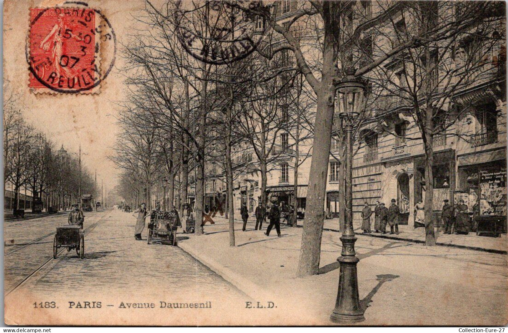 (11/12/25) 75-CPA PARIS - 12ème ARRONDISSEMENT - AVENUE DAUMESNIIL