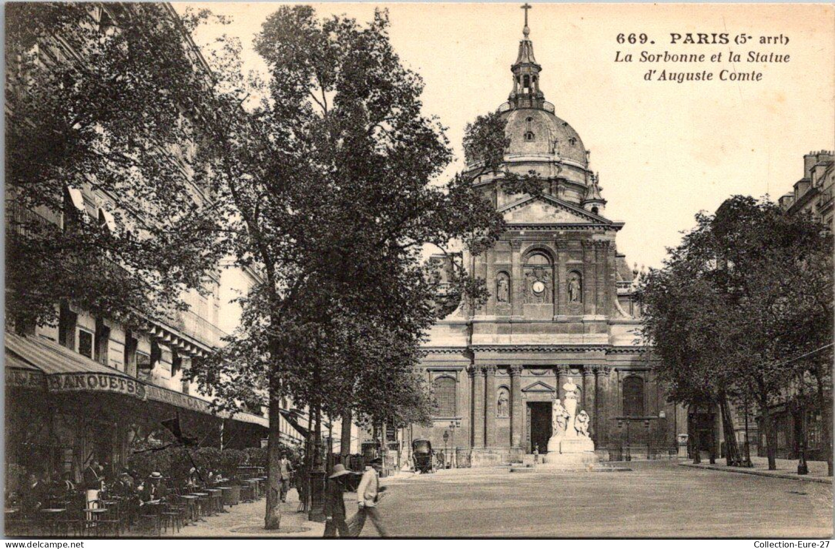 (11/12/25) 75-CPA PARIS - 5ème ARRONDISSEMENT - LA SORBONNE