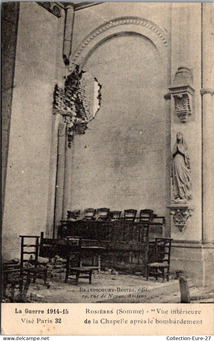 (11/12/25) 80-CPA ROSIERES EN SANTERRE