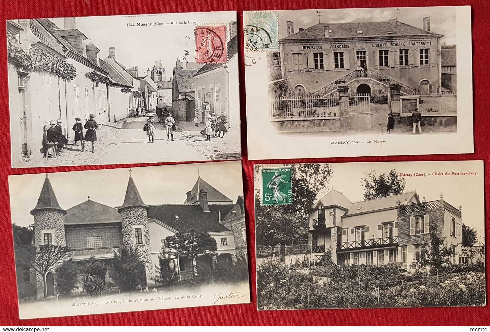 11 cartes -   Massay  -  [18]  - Cher
