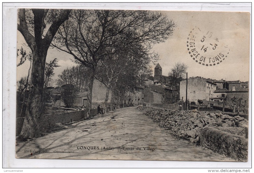 11 - CONQUES - Entrée du Village
