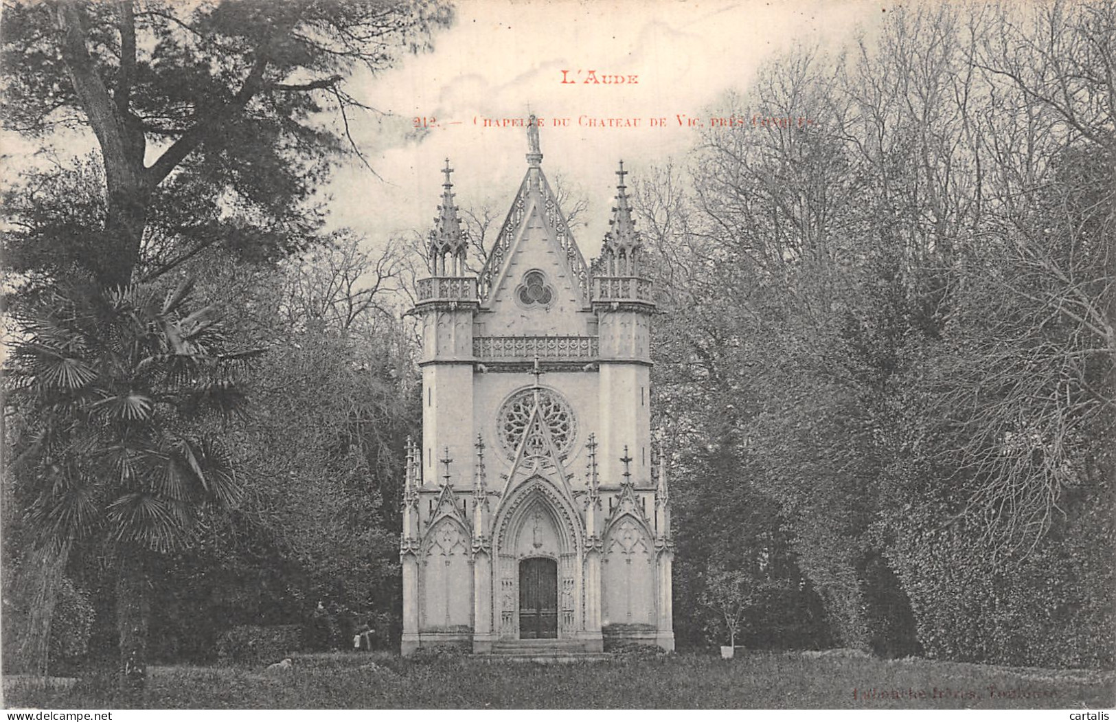 11-CONQUES SUR ORBIEL CHATEAU DE VIC-N°T2916-B/0127