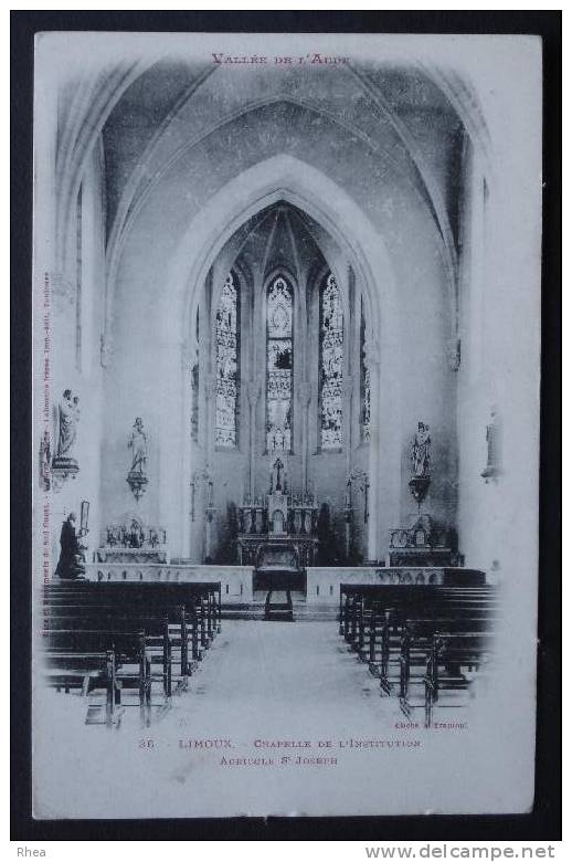 11 Limoux interieur eglise    D11D  K11206K  C11206C RH026609