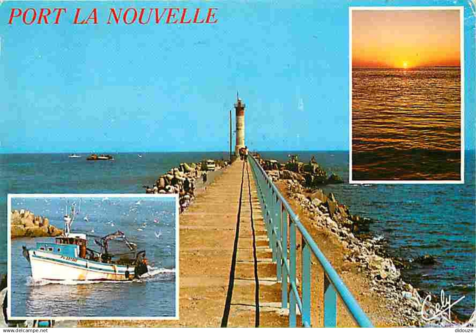 11 - Port la Nouvelle - Multivues - Bateaux - La Jetée - CPM - Voir Scans Recto-Verso