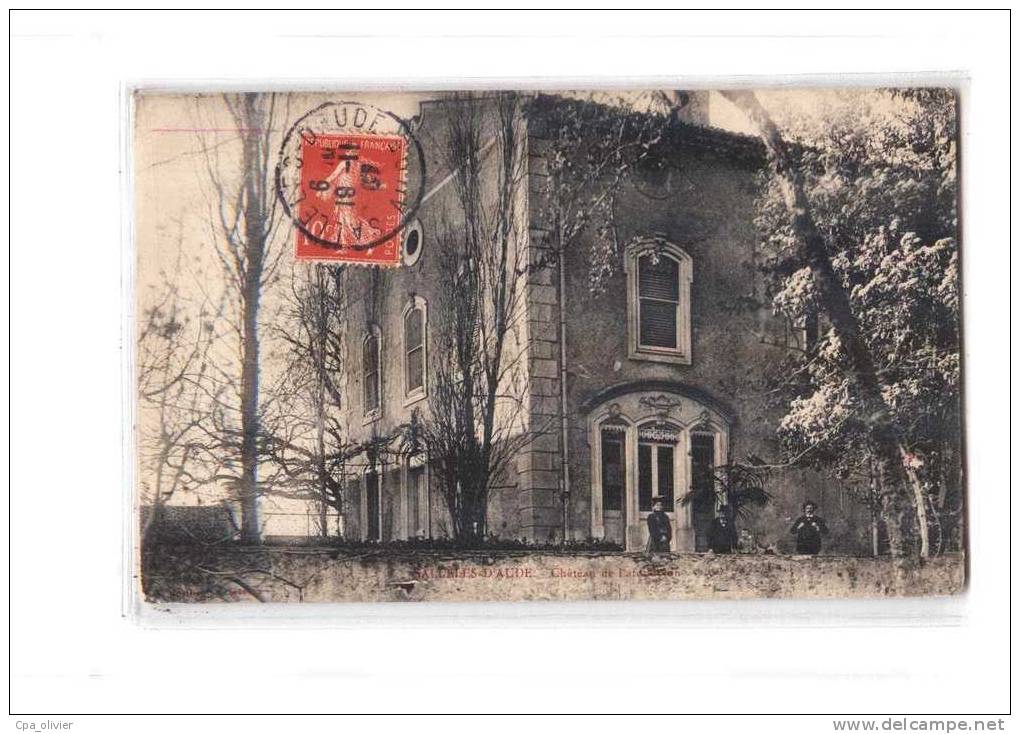 11 SALLELES AUDE Chateau de Lafondelon, animée, ed Joubert, 1907