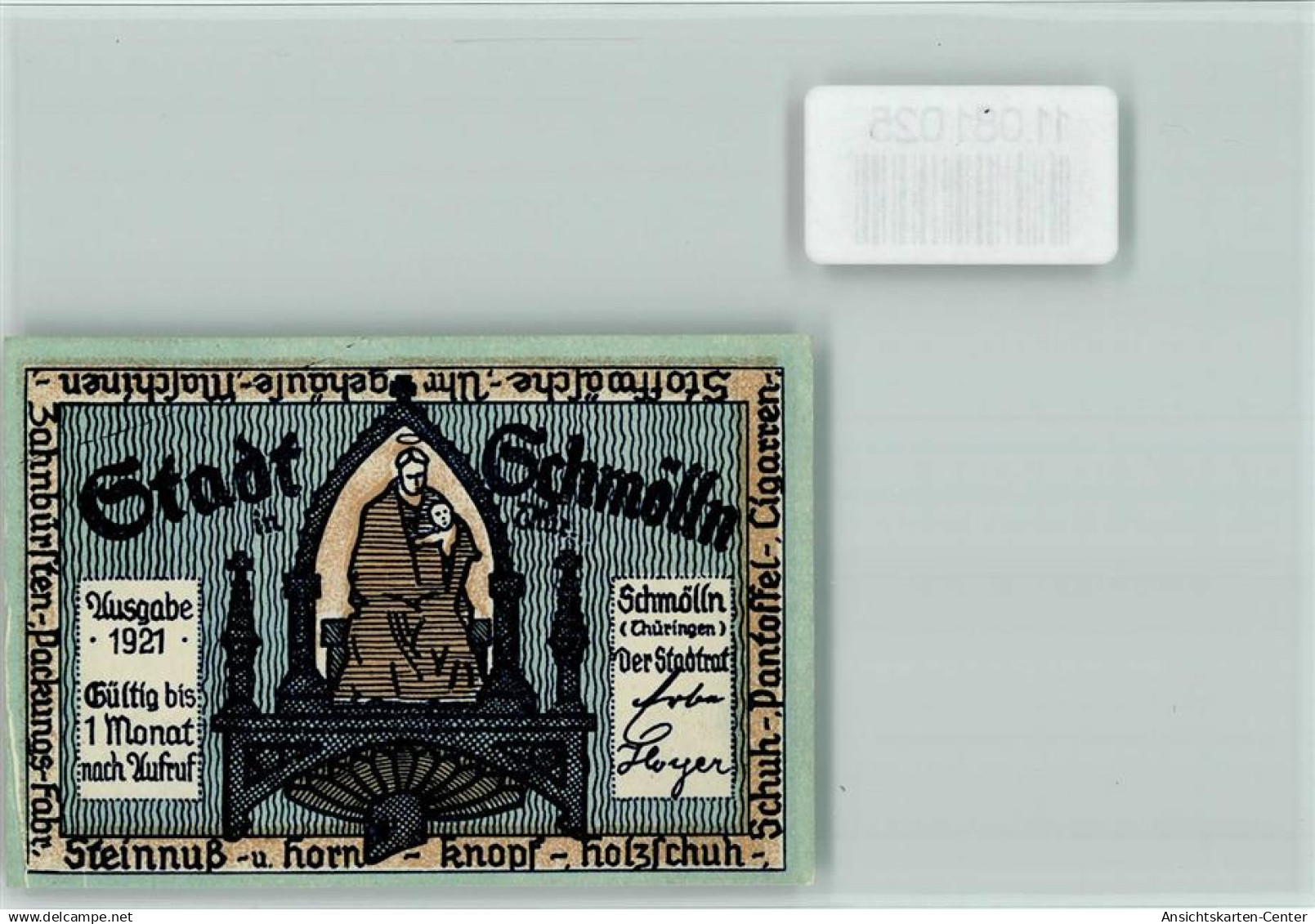 11081025 - Schmoelln , Thuer