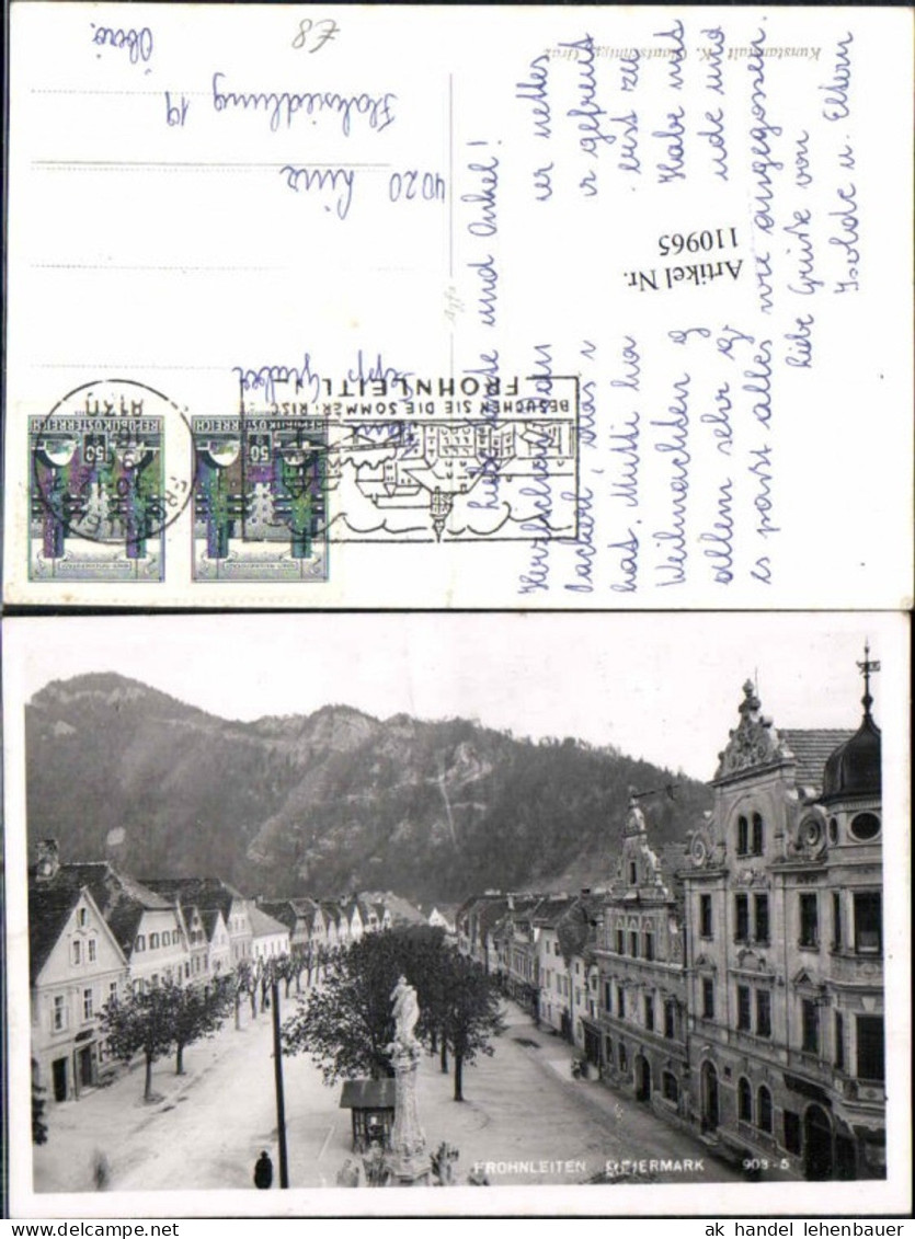 110965,Frohnleiten Partie am Marktplatz