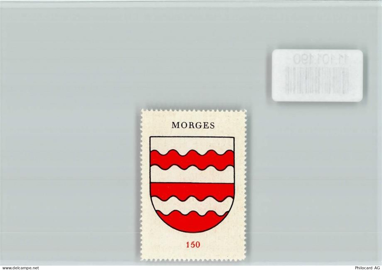 1110 Morges - Vignette Wappen Kaffee Hag ca 1920-1940 Morges - 11101190