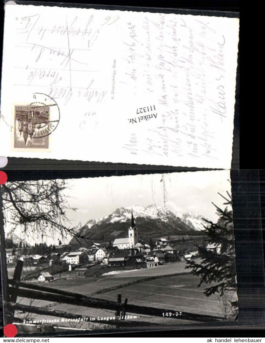 111327,Mariapfarr im Lungau Maria Pfarr
