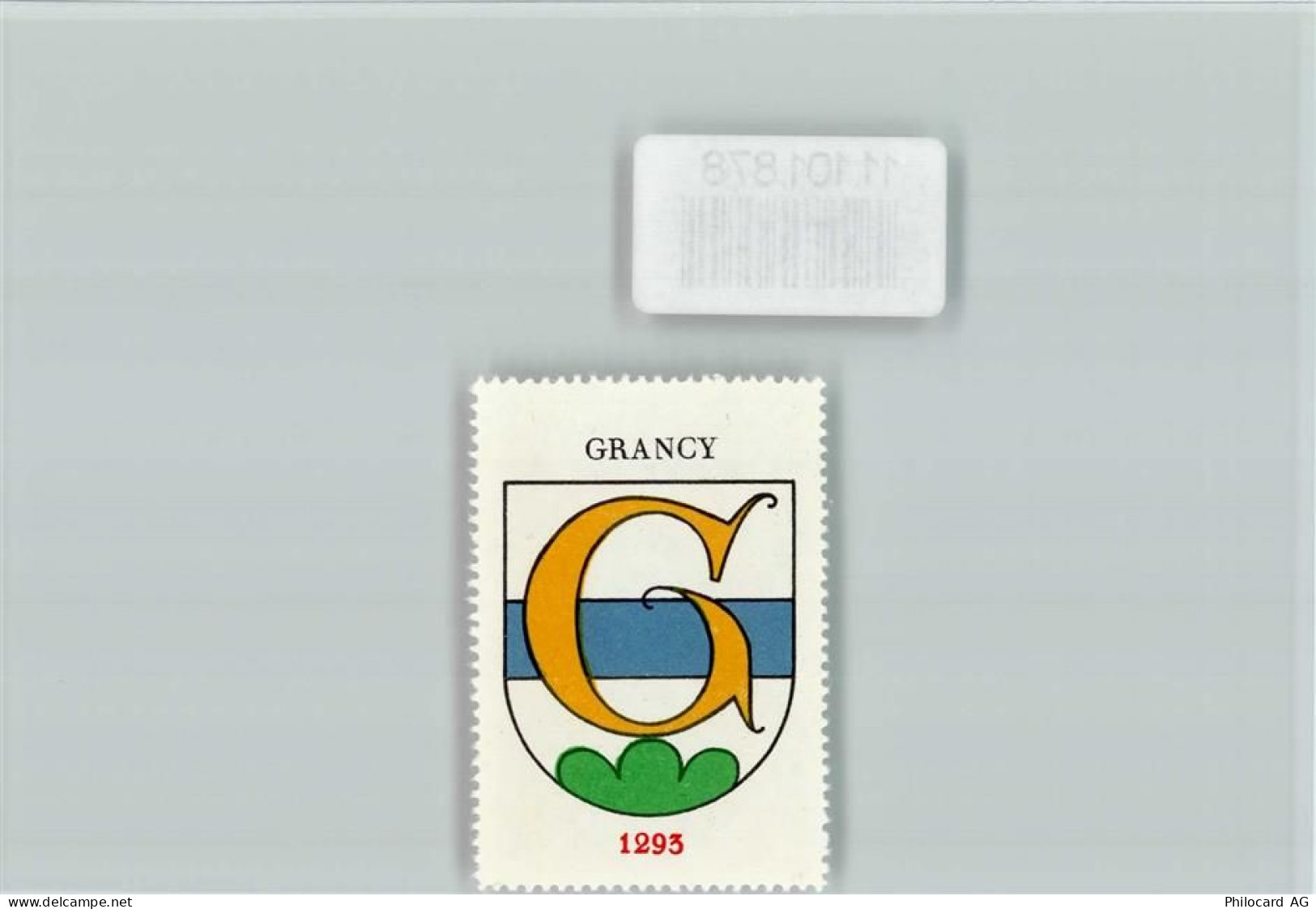 1117 Grancy St-Denis - Vignette Wappen Kaffee Hag ca 1920-1940 - 11101878