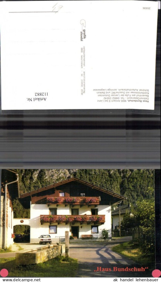 112882,Amlach b. Lienz Haus Bundschuh Bezirk Lienz
