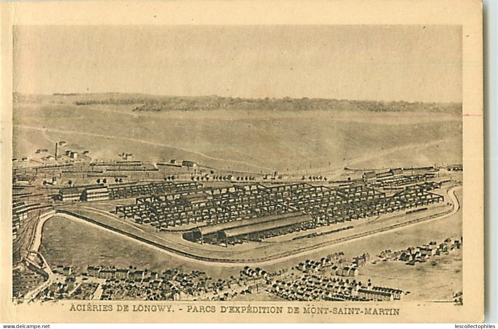11318 - MONT SAINT MARTIN - ACIERIES DE / PARC D EXPEDITION DE MONT SAINT MARTIN