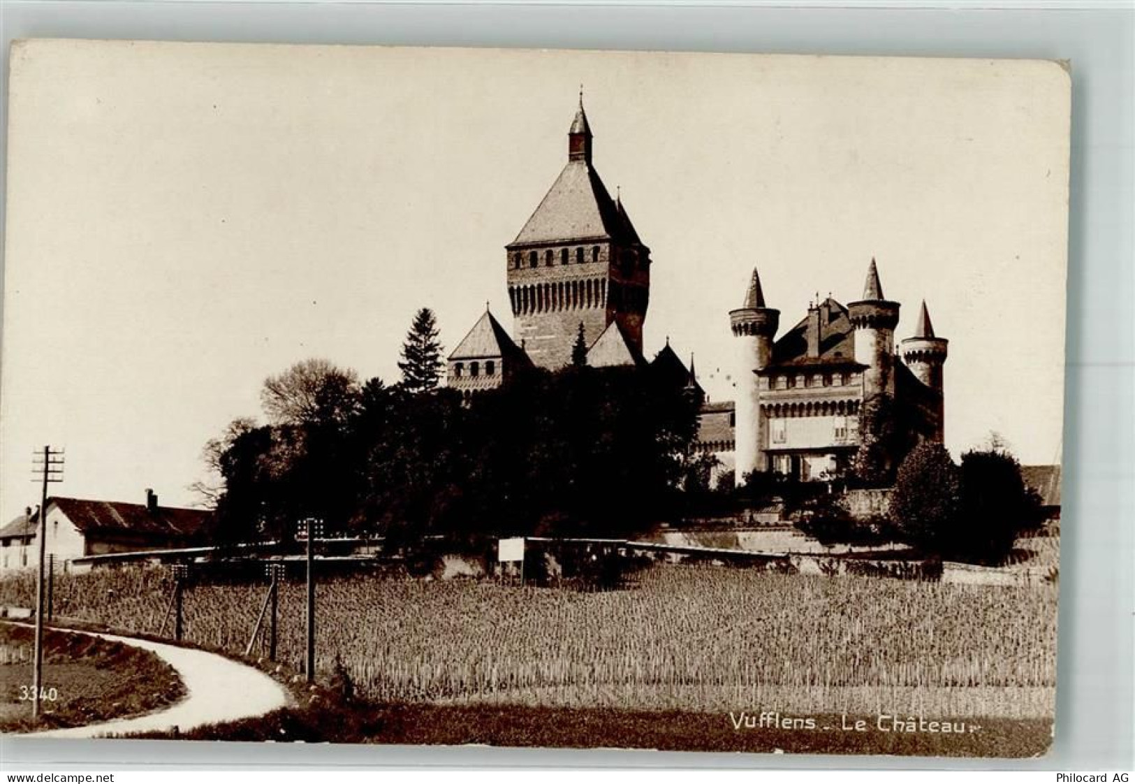 1134 Vufflens-le-Château Foto AK Schloss - 38067360