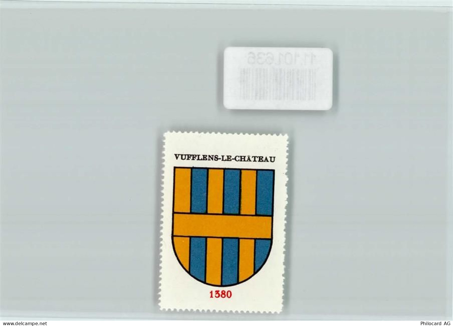 1134 Vufflens-le-Château - Vignette Wappen Kaffee Hag ca 1920-1940 - 11101636