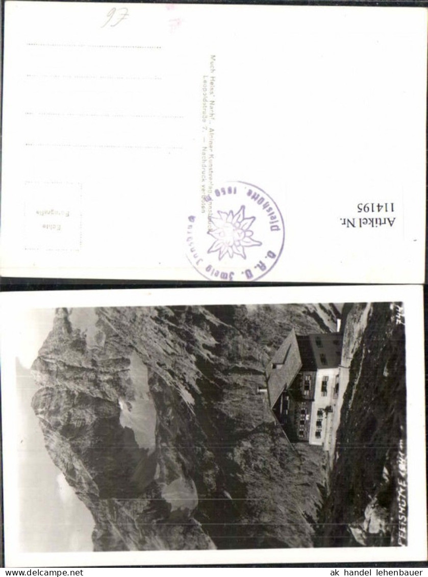 114195,Pfeishütte bei Praxmar Scharnitz Tirol