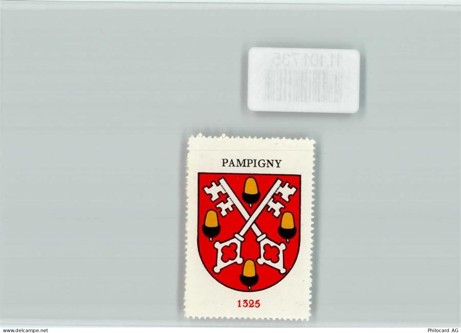 1142 Pampigny - Vignette Wappen Kaffee Hag ca 1920-1940 - 11101735