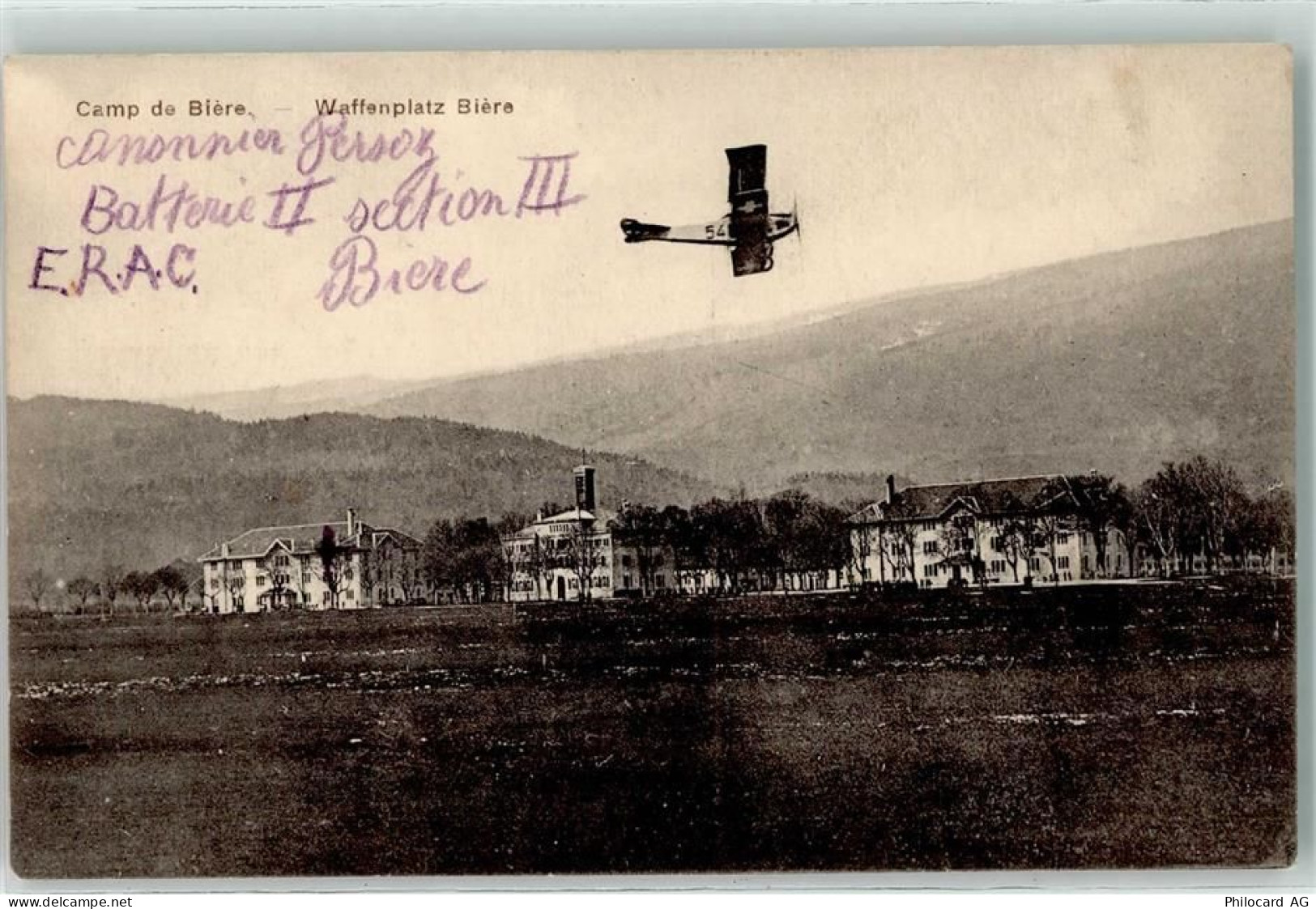 1145 Bière - Waffenplatz Flugzeug - 13251975